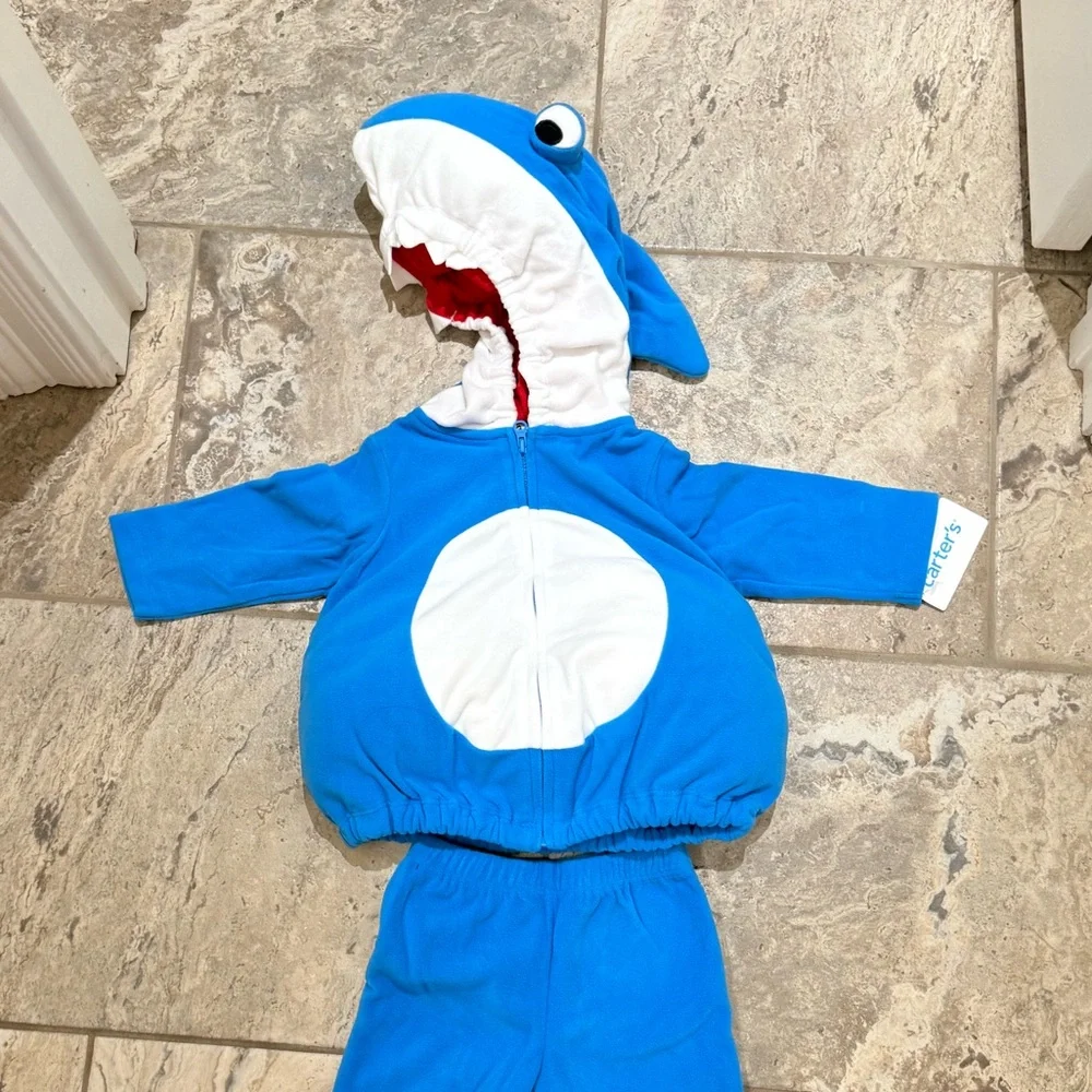 NWT size 6-9 months Blue Shark Kids Costume